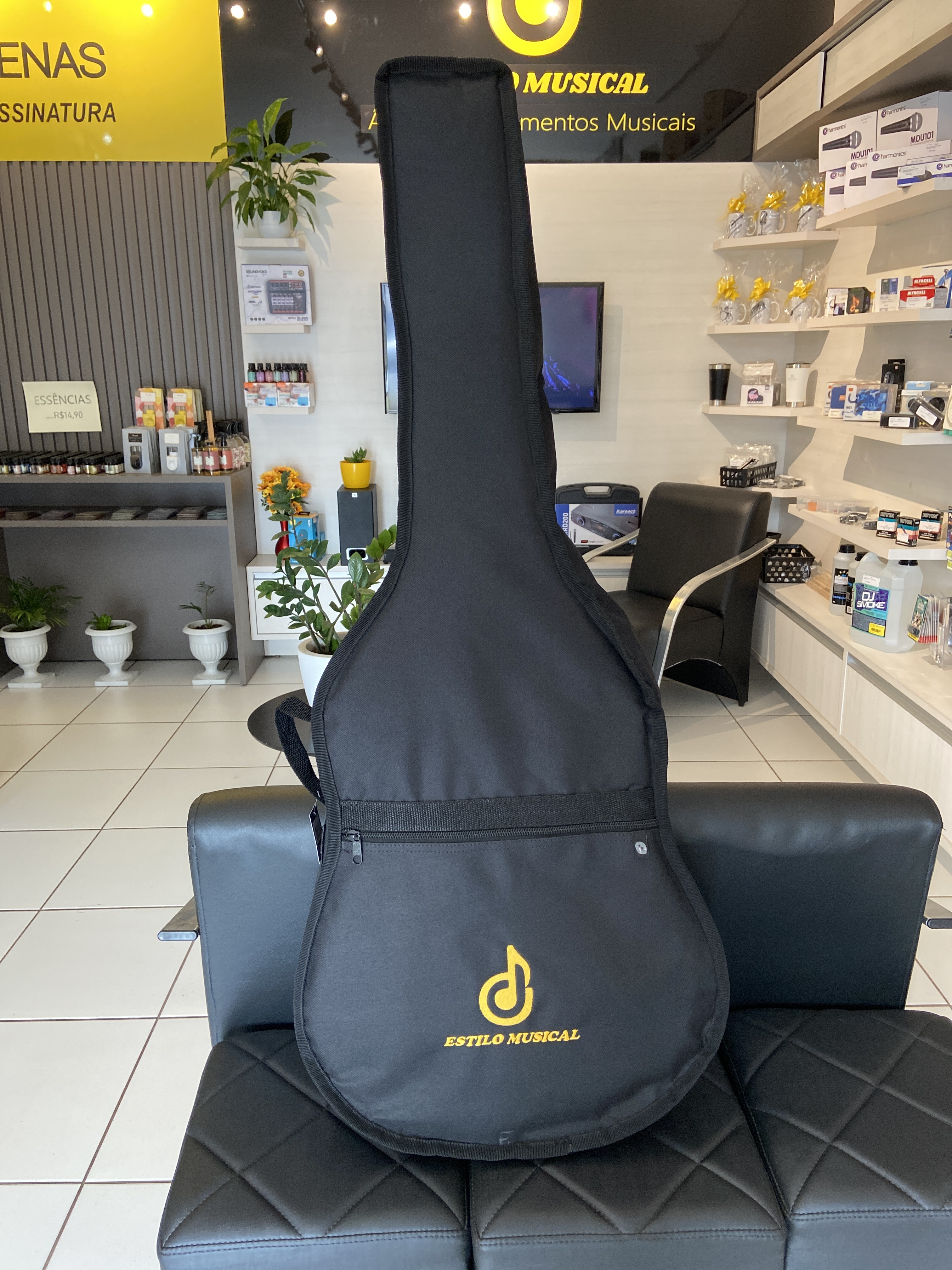 CAPA VIOLAO FOLK NYLON 600 LUXO