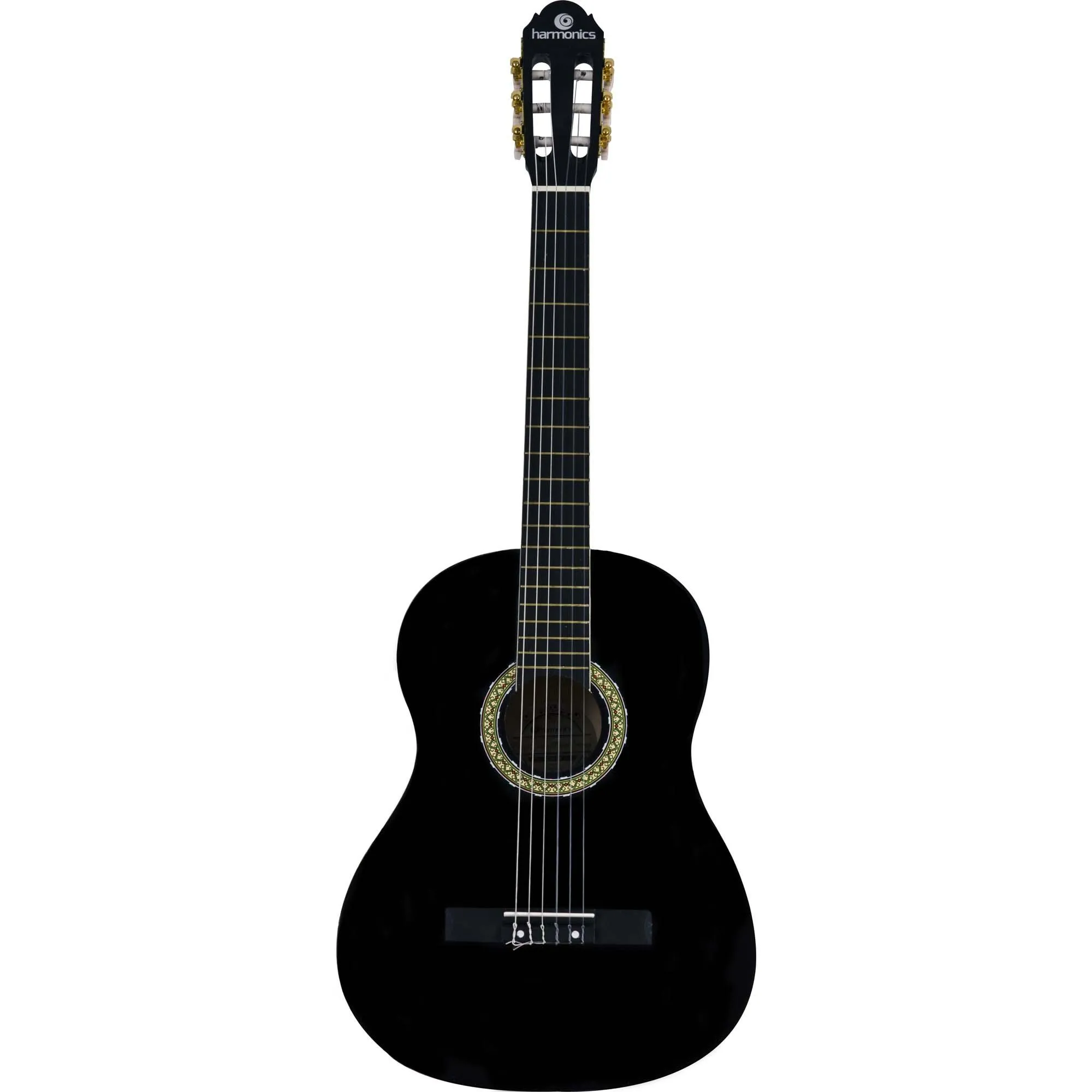 VIOLÃO NYLON HARMONICS GC10 PRETO
