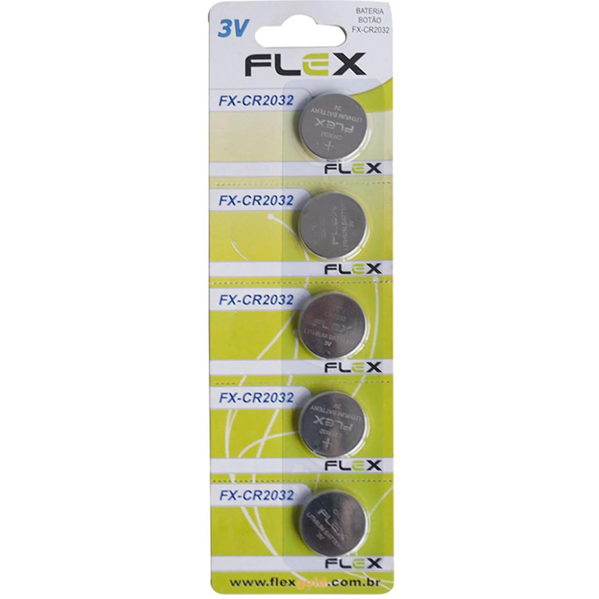 BATERIA FLEX LITHIUM CR2032 3V